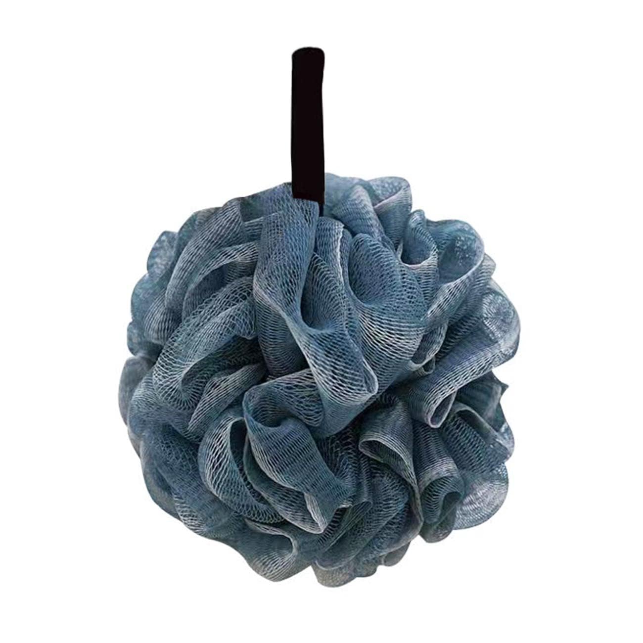 Exfoliating Dark Blue Loofah Sponge for Men & Women - Gentle Skin Care Bath & Shower Accessory (1 Pack, 50g) - Perfect for Deep Cleansing & Relaxing Spa Experience at Home