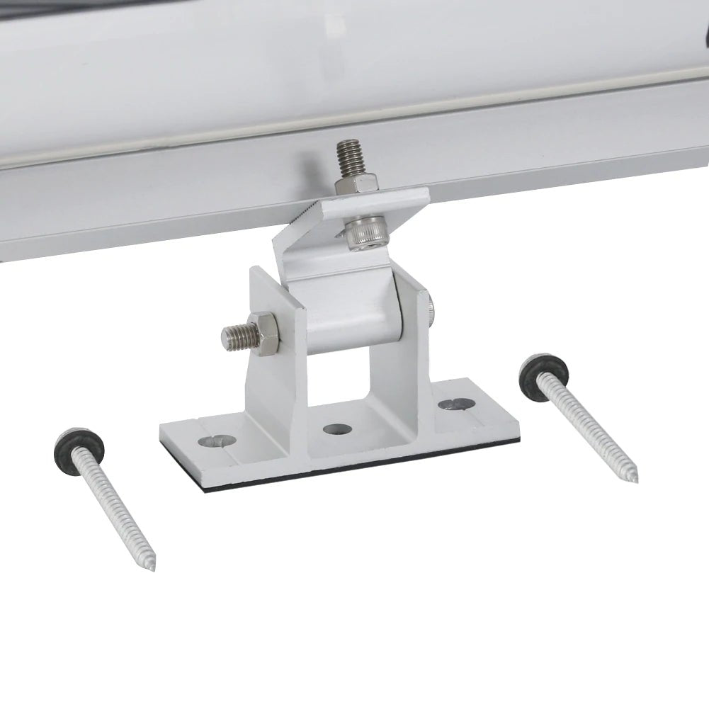 Rich Solar Tilt Mount for Solar Panels - Adjustable Angle Bracket for RV, Boat & Off-Grid Power Systems | Perfect for Home Solar Installation & Outdoor Energy Solutions