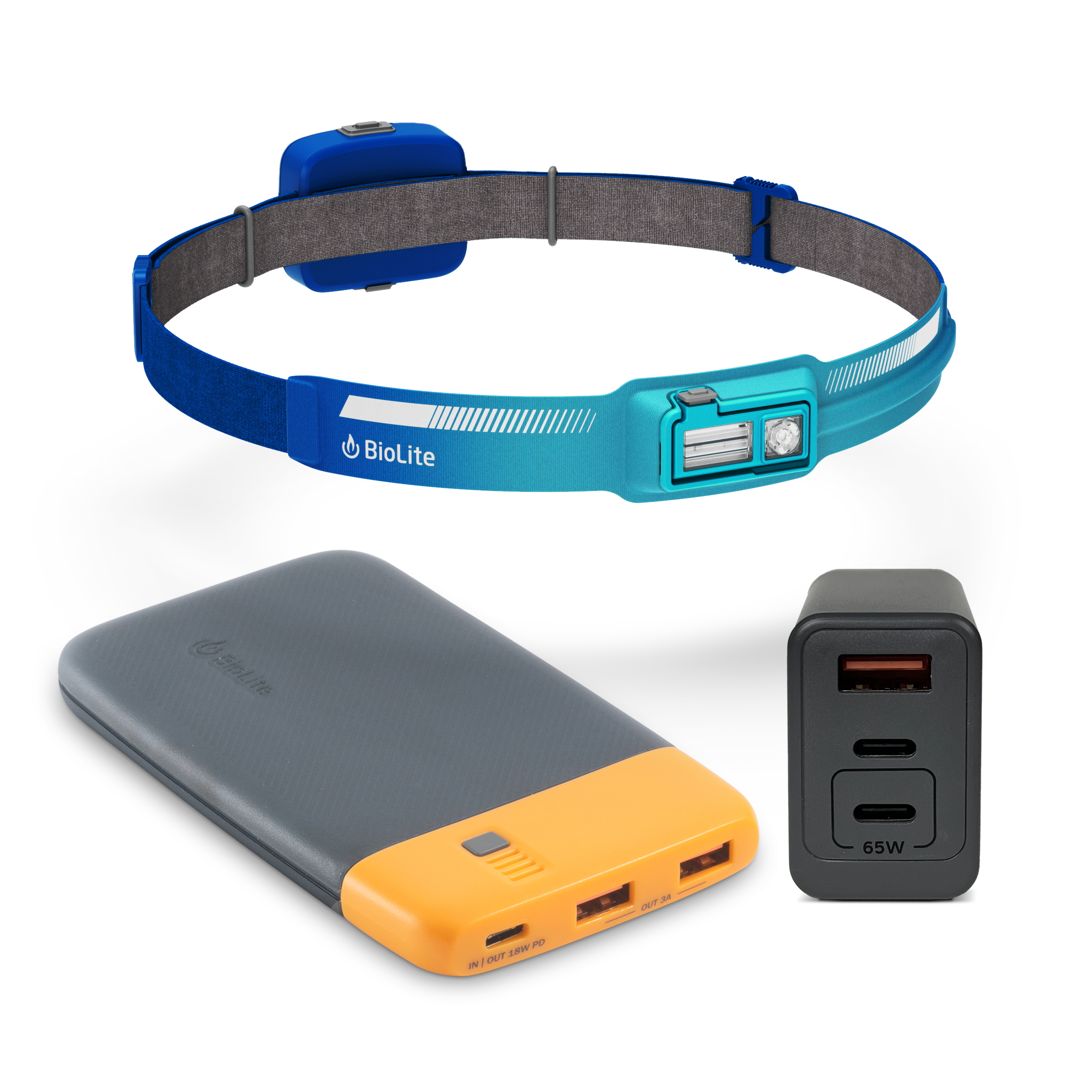 Dash 450 Rechargeable LED Headlamp with USB Charging Pack - Bright Hands-Free Light for Camping, Hiking, Running & Emergency Use