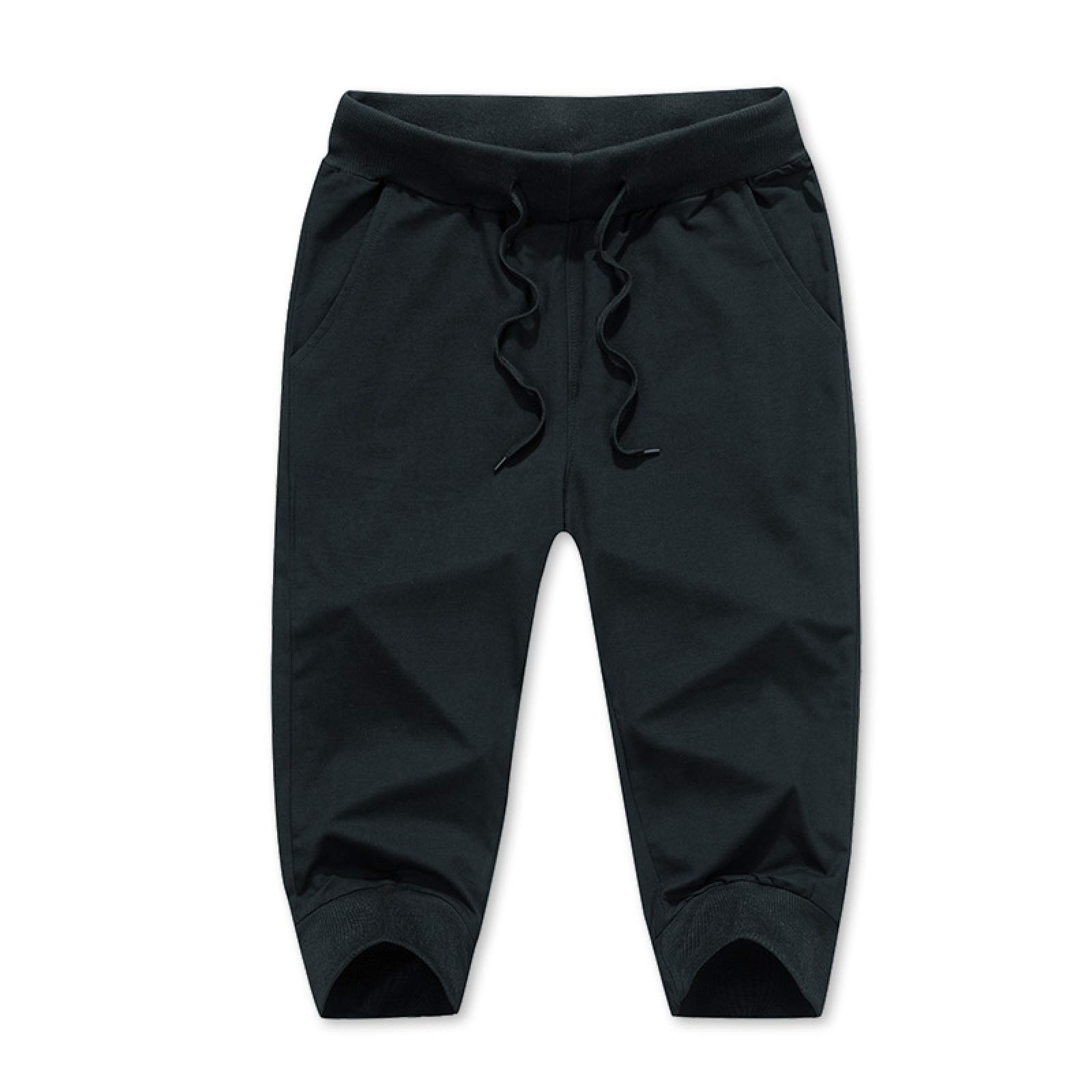 Men's Sweatpants - Comfortable Elastic Waist Joggers for Running, Gym & Lounge Wear - Solid Color Casual Athletic Pants for Men - Perfect for Workout, Yoga and Relaxing at Home