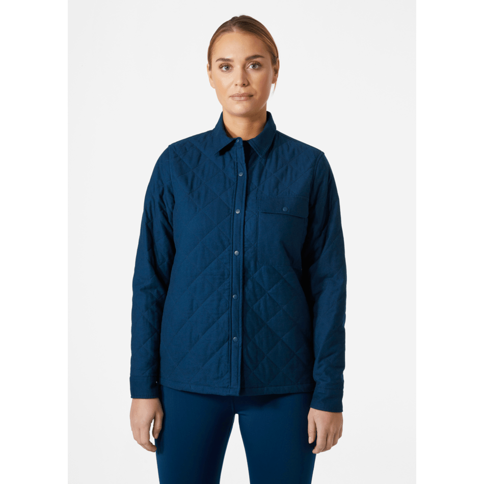 Helly Hansen Women's Isfjord Insulated Shacket Jacket 2025 - Waterproof Winter Coat for Outdoor Activities, Hiking & Casual Wear