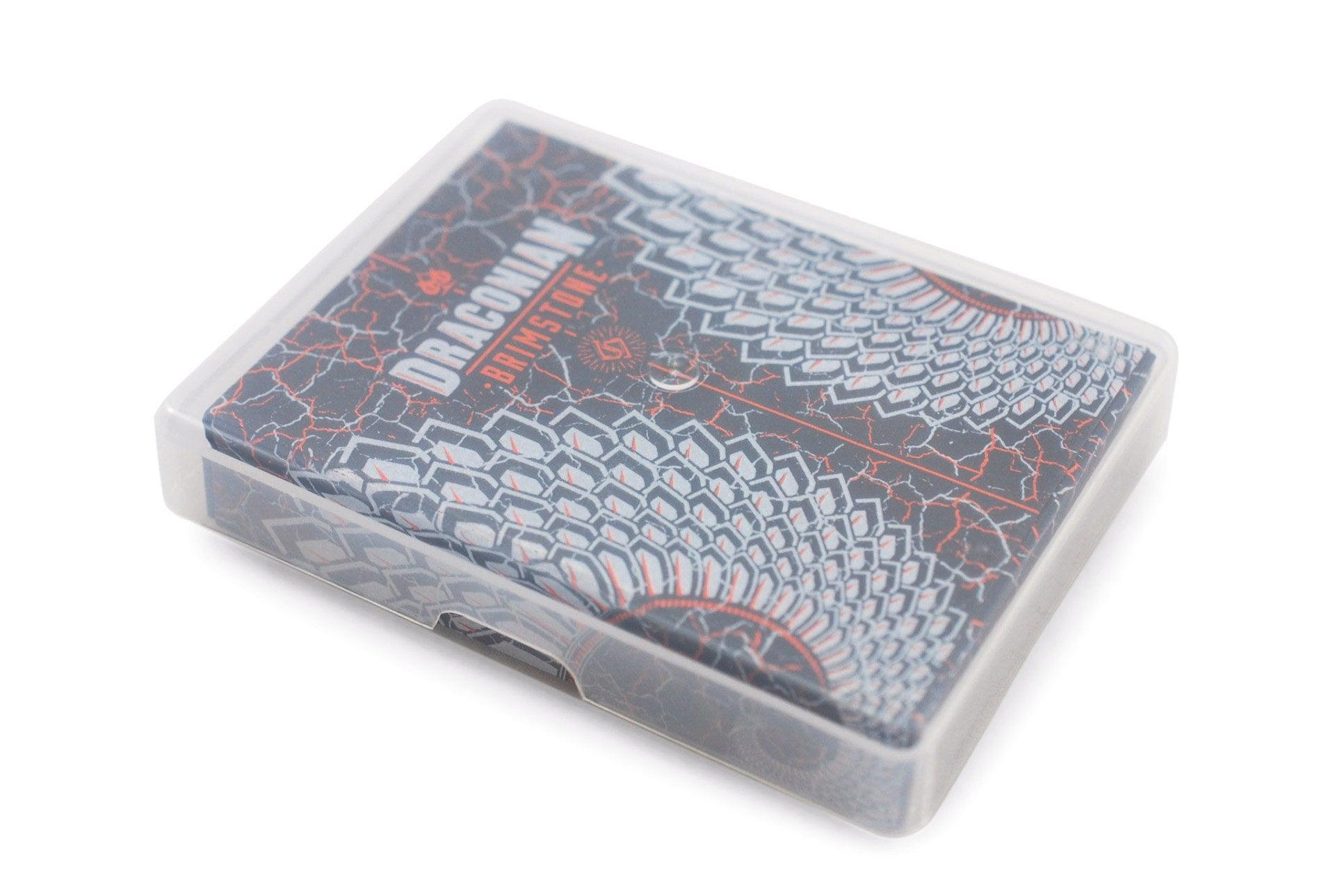 Durable Plastic Playing Card Storage Box - Organize & Protect Your Cards - Perfect for Collectors, Poker Games & Travel