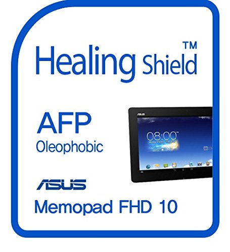 Healingshield Oleophobic Screen Protector for Asus MemoPad FHD 10 - Anti-Fingerprint Clear Film for Daily Use