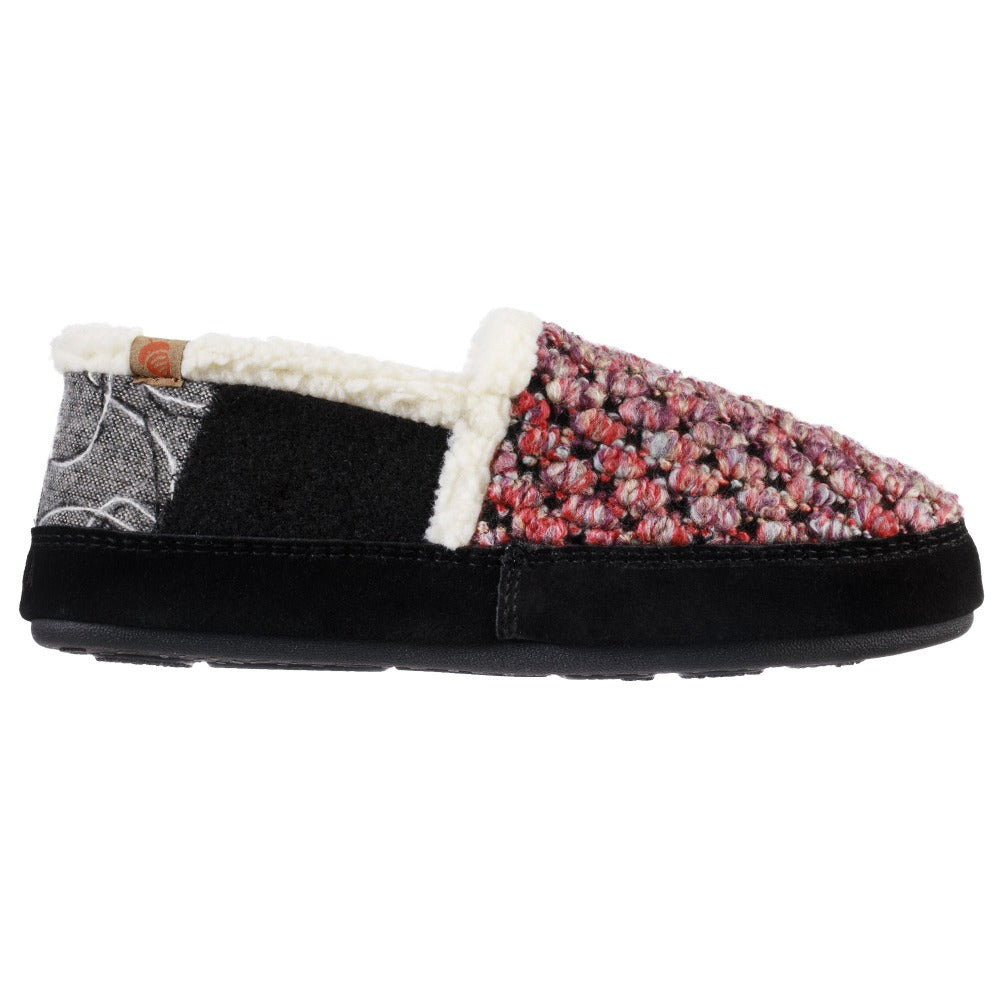 Eco-Friendly Women's Upcycled Meadow Moc Slippers with Cloud Cushion® Comfort - Cozy House Shoes for Relaxing at Home & Lounging