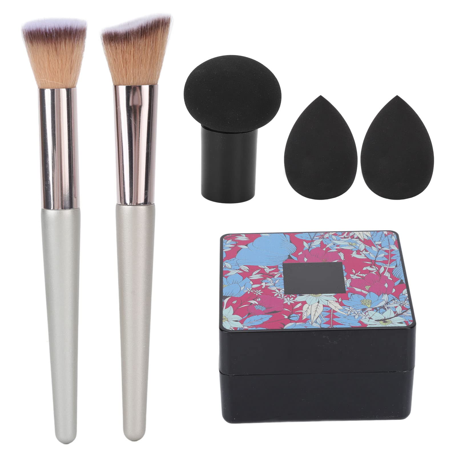 Gaeirt Moisturizing BB Cream with Safe Makeup Sponge & Cosmetic Brush - Portable Mushroom Head Foundation Applicator for Professional Makeup Artists & Home Use | Perfect for Daily Makeup, Bridal Looks & On-the-Go Touch Ups