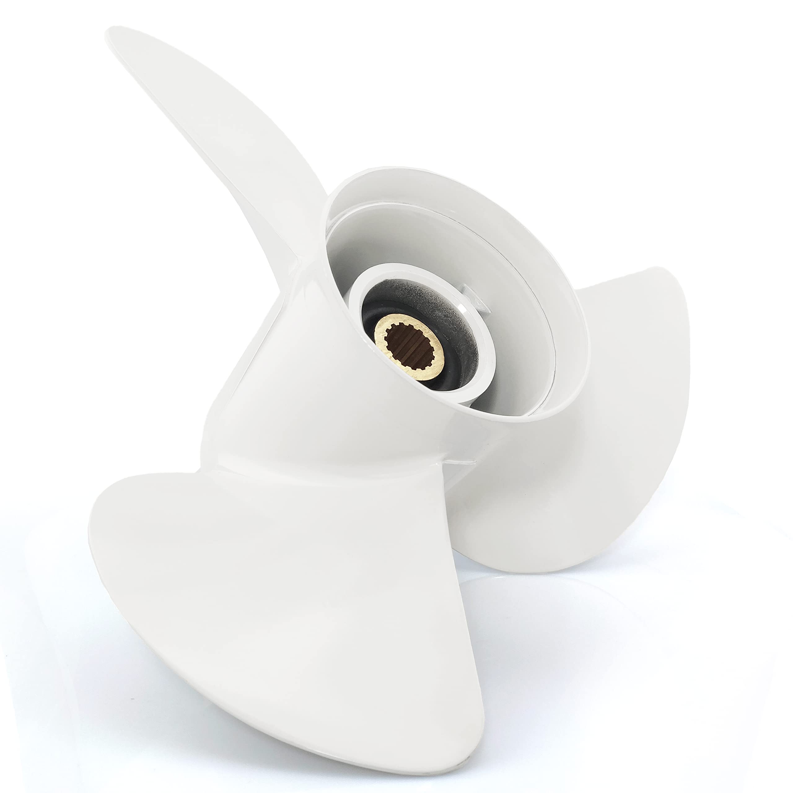 CAPTAIN Propeller 14x19 - Compatible with Yamaha Outboard Engines 150hp-300hp (F150, F175, F200, F225, F250, VF200V-MAX, VF225 VMAX) - 15 Tooth Spline Replacement for 6G5-45945-01-98 - Perfect for Boating, Fishing & Water Sports