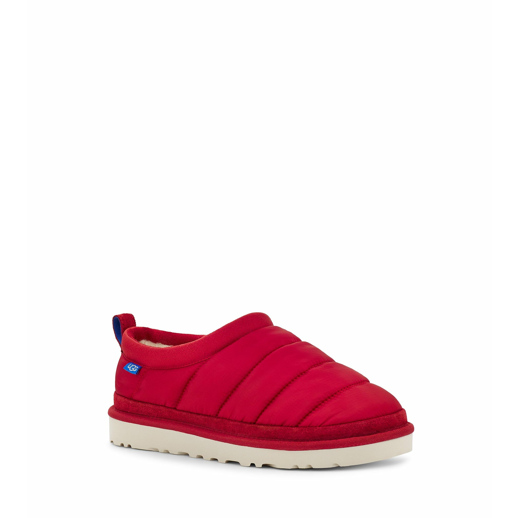 UGG Men's Tasman Slippers - Comfortable House Shoes with Fleece Lining, Non-Slip Sole in Samba Red | Perfect Indoor & Outdoor Wear for Relaxing at Home or Quick Errands