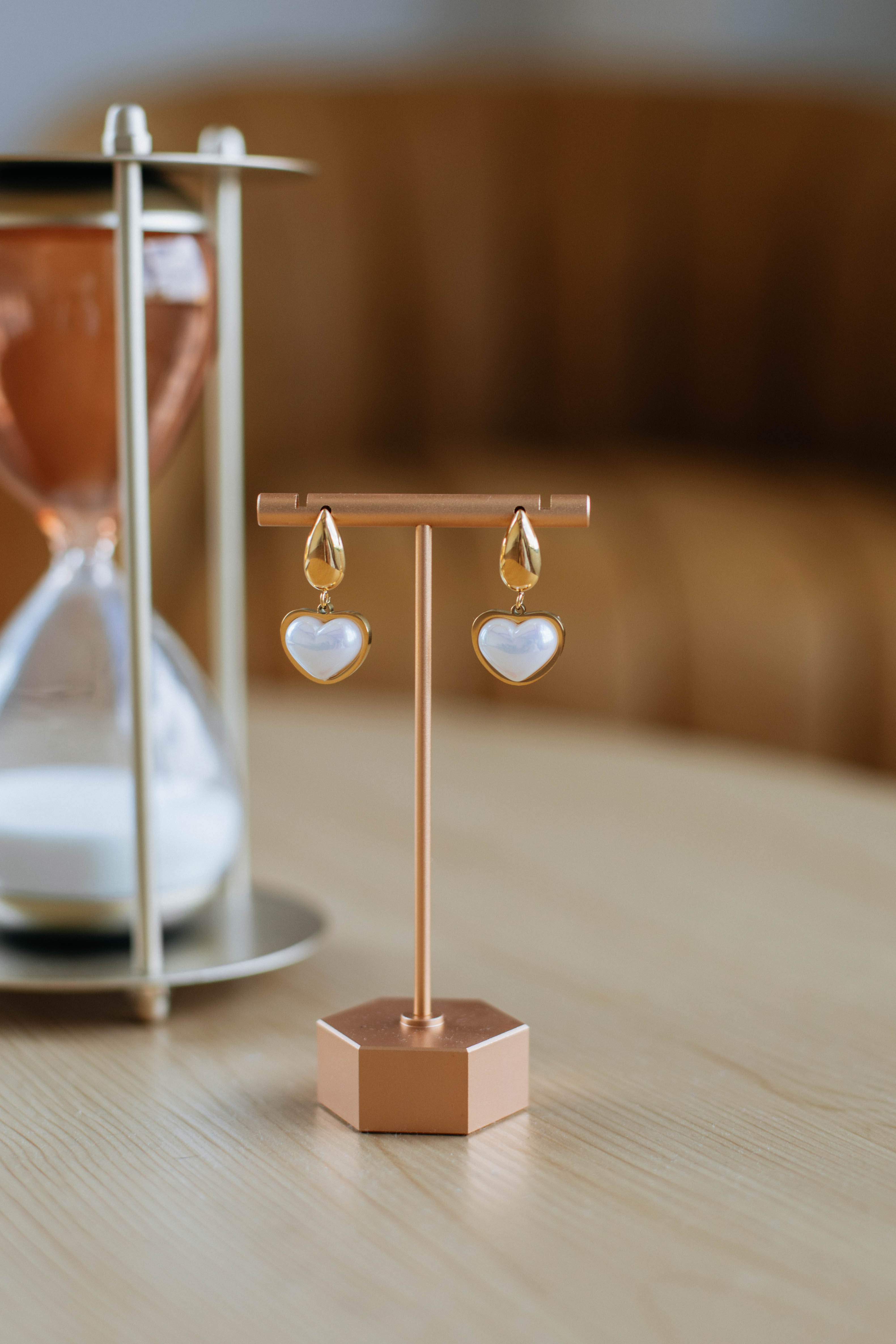 Charice Elegant Gold-Plated Hoop Earrings for Women - Perfect for Parties, Weddings & Everyday Wear