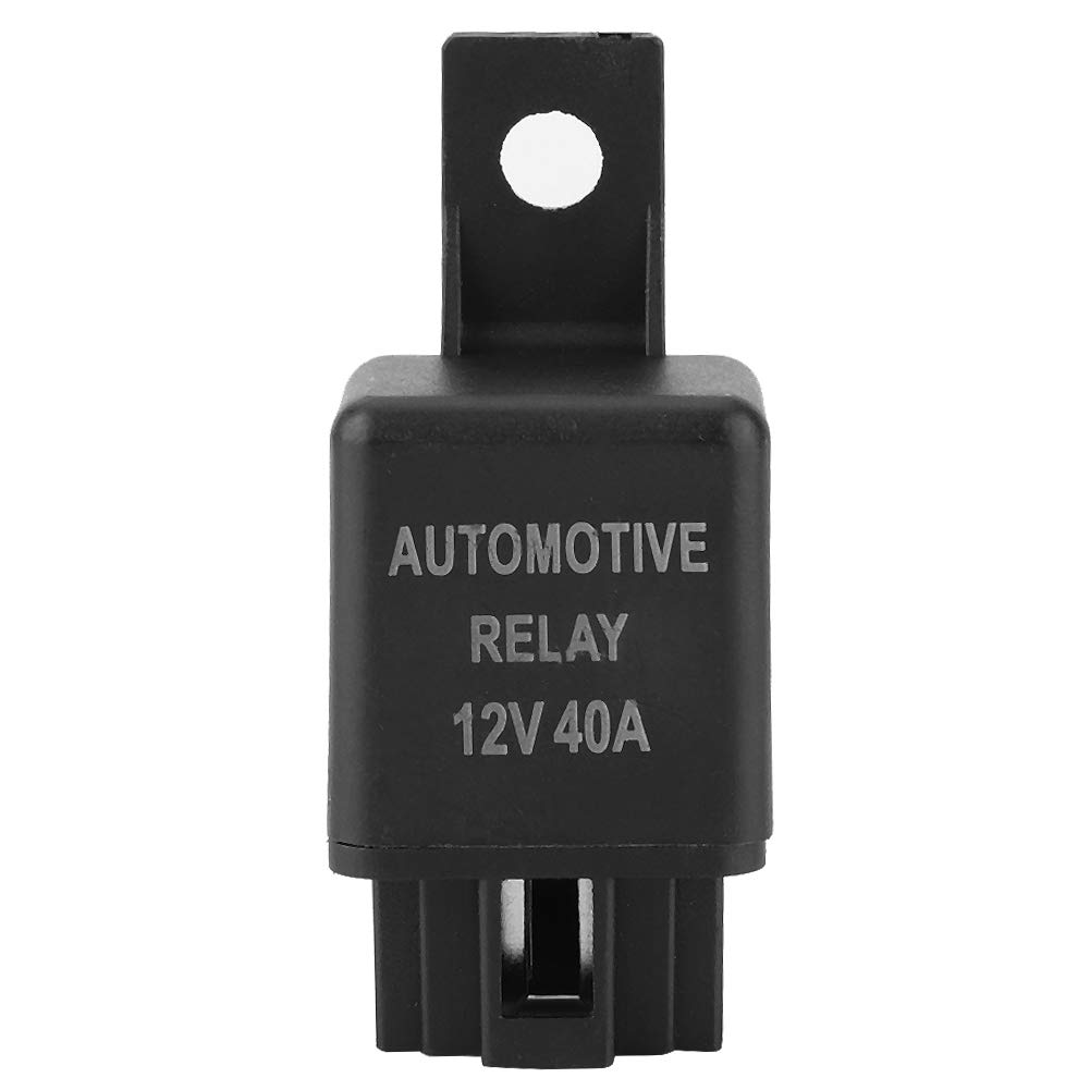 12V 40A Heavy Duty Car Fan Relay Replacement - Automotive Cooling & Heating System Relay - Perfect for AC Compressor, Radiator Fan & Engine Cooling Applications