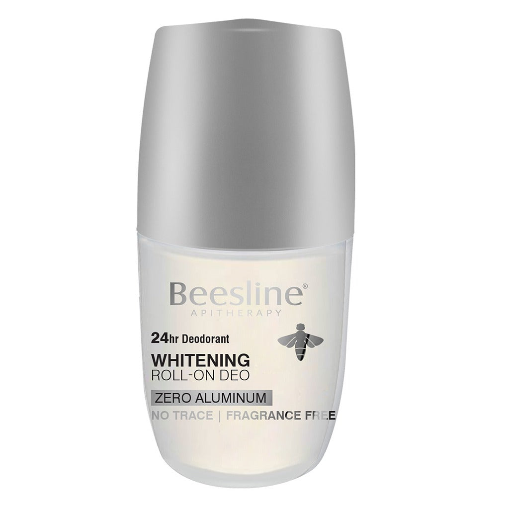 Beesline Apitherapy Whitening Aluminum-Free Fragrance-Free Deodorant Roll-On 70ml | Natural Underarm Care for Sensitive Skin | Daily Odor Protection & Skin Brightening