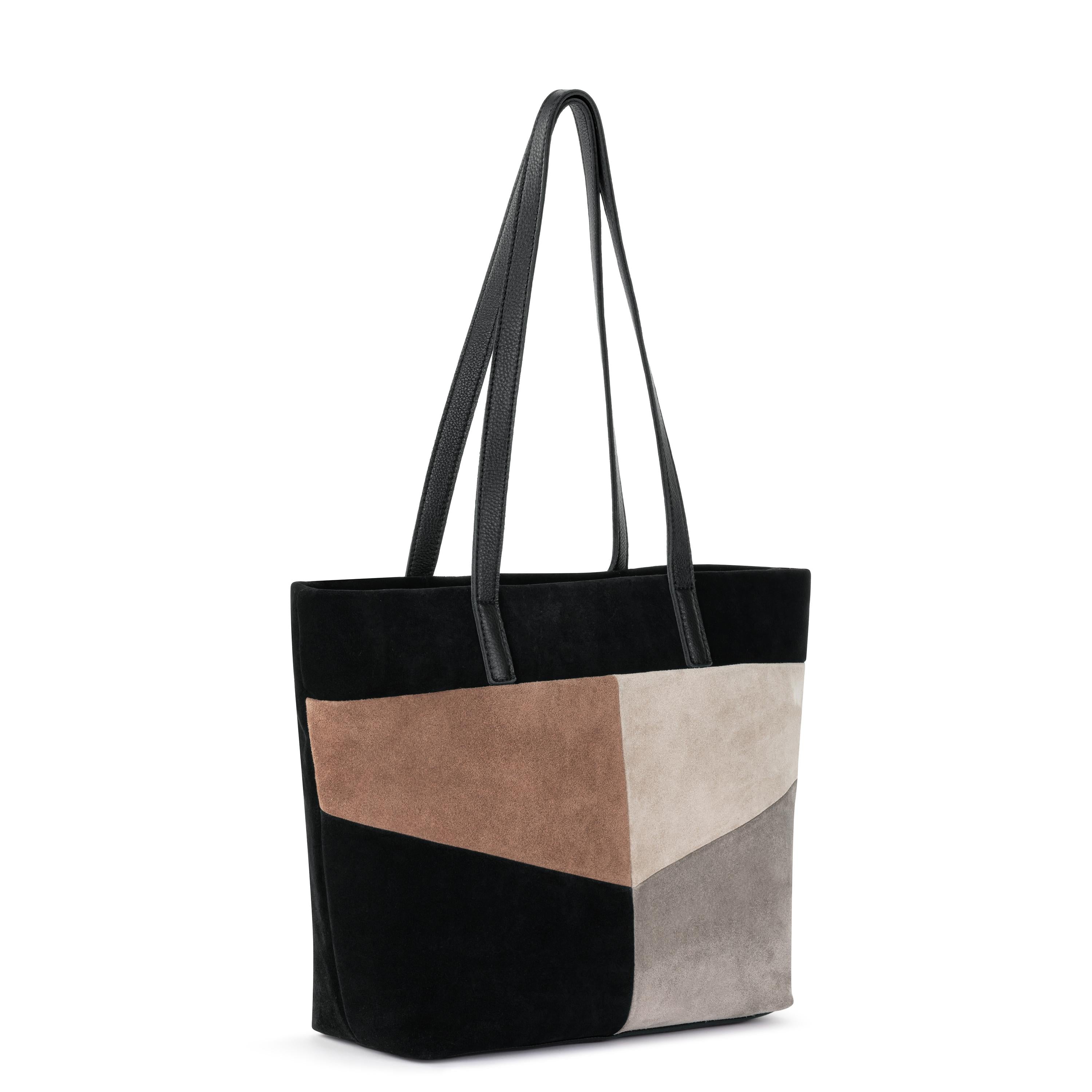 Stylish Metro Tote Bag for Women - Large Durable Canvas Shopping Tote with Long Handles - Perfect for Grocery Shopping, Beach Trips, Work & Travel