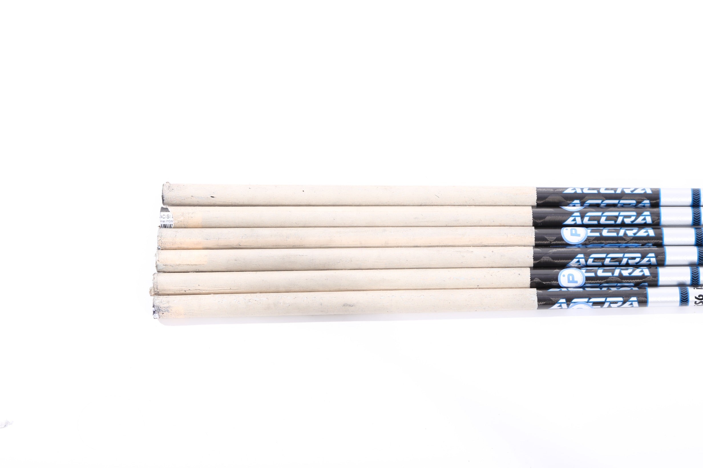 Premium Used Accra iSeries IS6 Regular Flex Graphite Iron Shaft Set (32.25