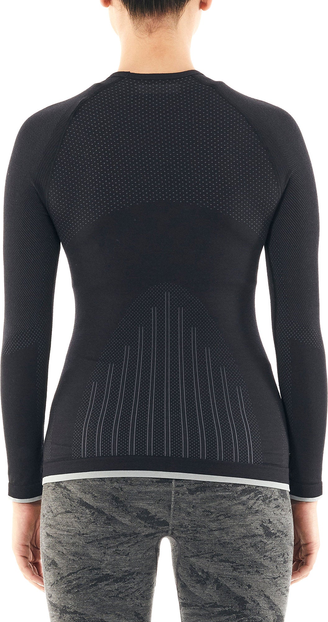 200 Zone Seamless Long Sleeve Base Layer Crewneck for Women - Thermal Underwear for Cold Weather, Yoga, Running & Outdoor Activities