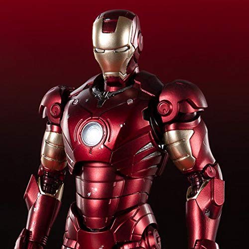 Bandai S.H.Figuarts Iron Man Mark 3 Action Figure - Birth of Iron Man Edition - Collectible Marvel Superhero Toy for Display & Play - Perfect for Fans, Collectors & Gift Giving