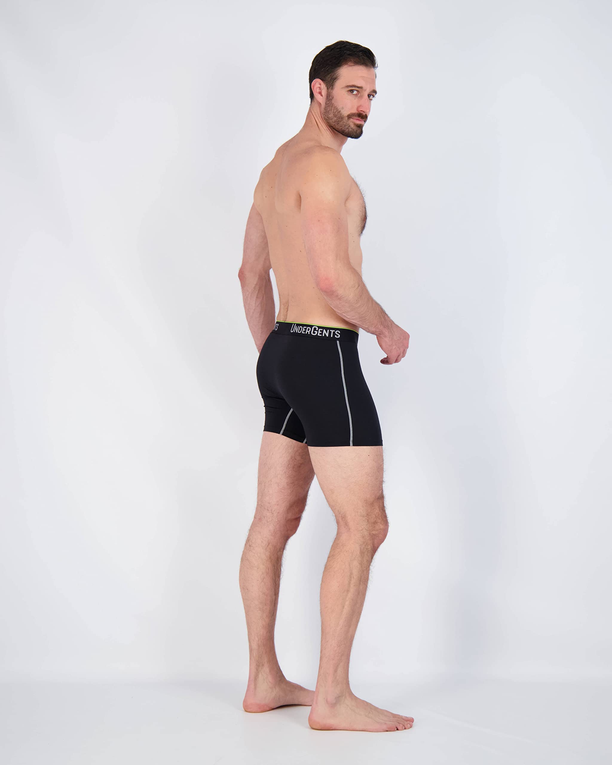 3 Pack Men's Boxer Brief Underwear - Soft Breathable Cotton Underwear for Everyday Comfort | No Ride-Up, Anti-Chafing Design | Perfect for Workout, Travel & Daily Wear