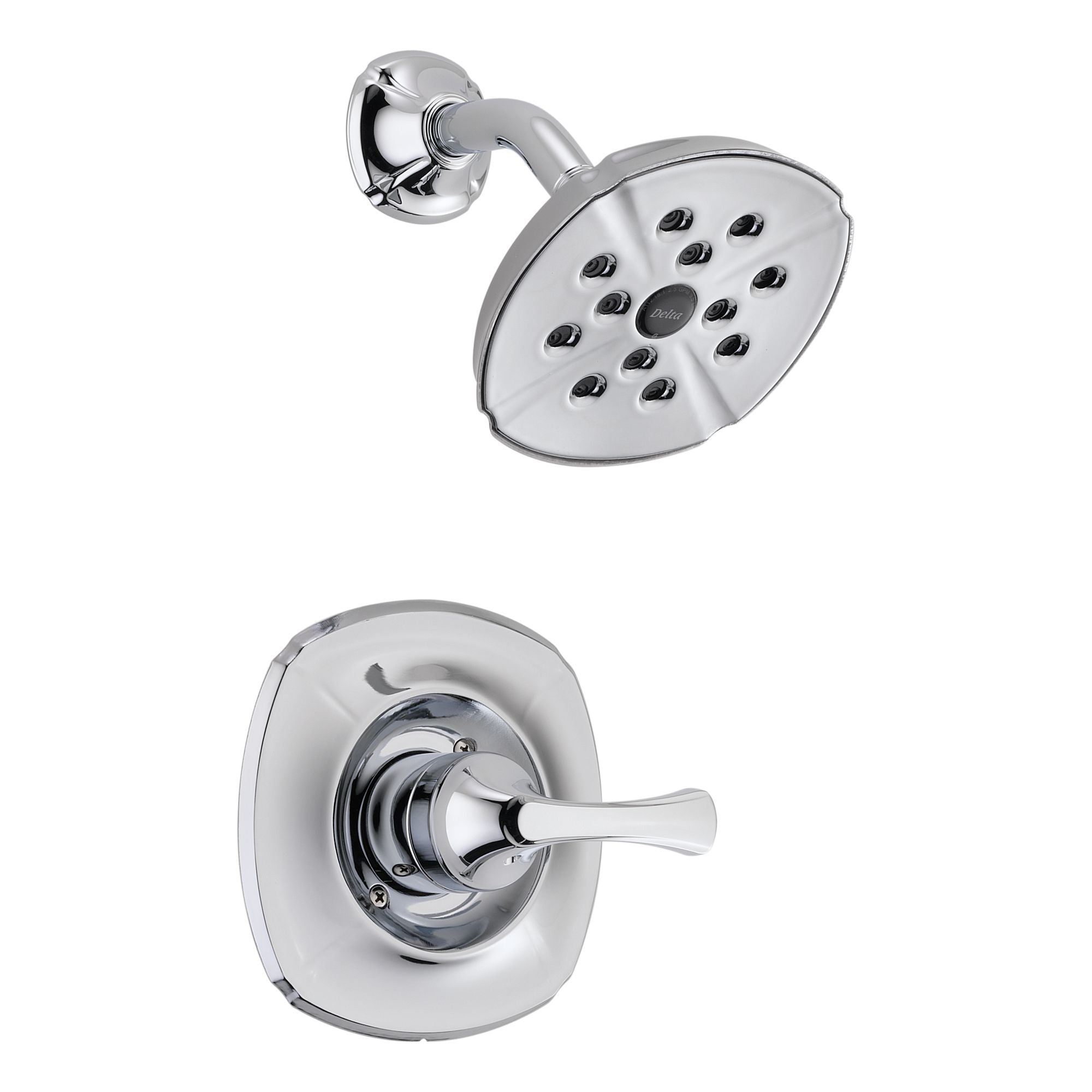 Delta Addison Monitor 14 Series Shower Trim in Chrome (Model T14292) - Perfect for Bathroom Renovation & Modern Home Upgrades
