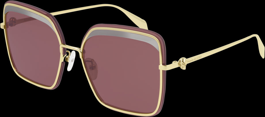 Alexander McQueen AM0222SK Sunglasses - Luxury Designer Shades for Women & Men | Perfect for Fashion, Travel & Outdoor Activities