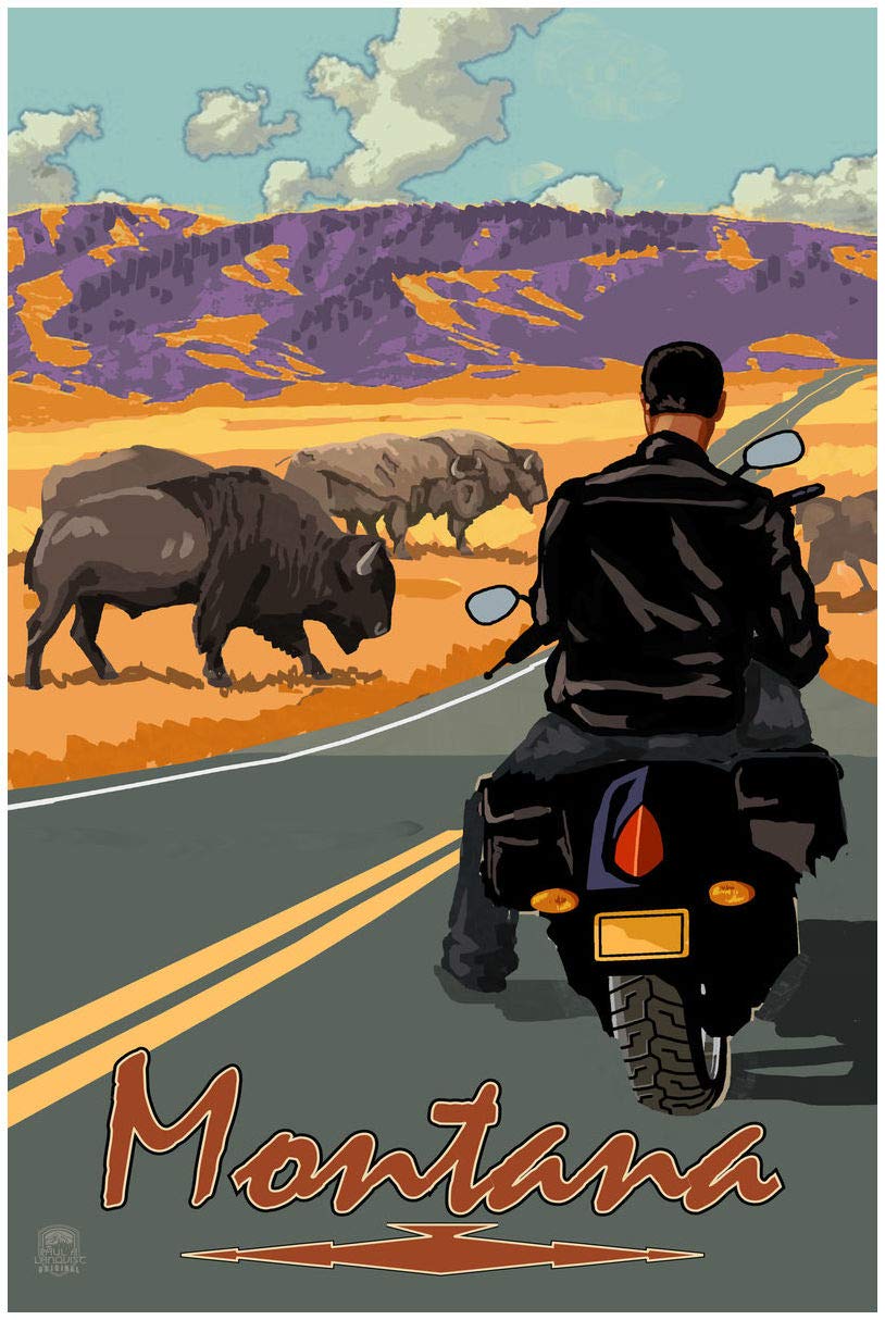 MCB Montana Giclee Art Print Poster - 30