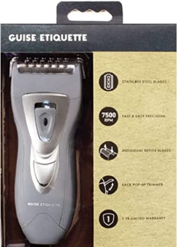 Premium Dual Foil Electric Shaver for Men - Cordless Rechargeable Wet/Dry Beard Trimmer with LED Display - Perfect for Travel, Gym & Daily Grooming