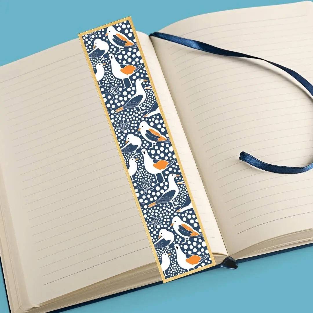 Seagulls Australian Wooden Bookmark - Handmade Wood Bookmark for Readers, Book Lovers - Perfect Gift for Bookworms, Ideal for Reading, Studying & Book Collections