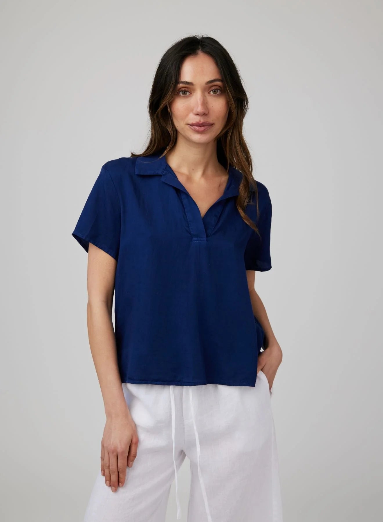 Men's Short Sleeve Pullover Shirt - Comfortable Casual Button Up Top for Summer | Perfect for Outdoor Activities, Work & Travel