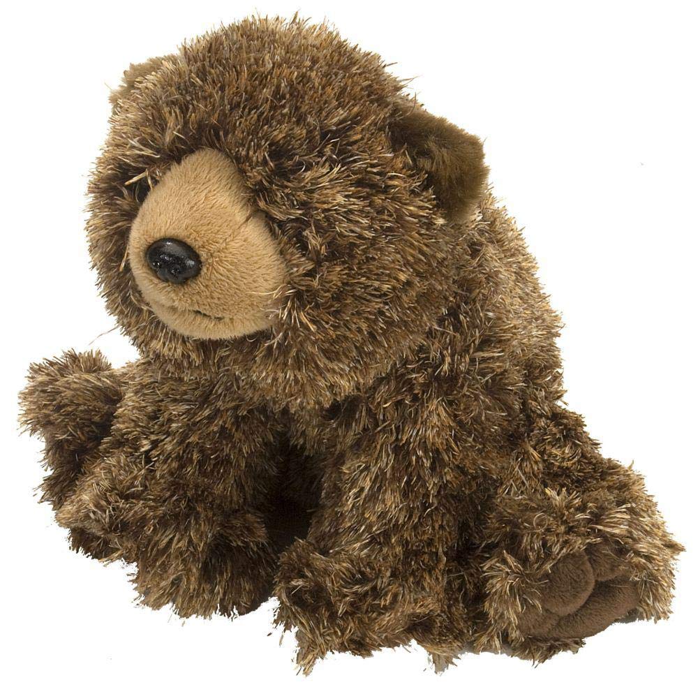 Wild Republic 8 Inch Brown Bear Plush Stuffed Animal - Soft & Cuddly Toy for Kids, Perfect Gift for Birthdays & Christmas | Great for Bedtime Snuggles & Playtime Fun