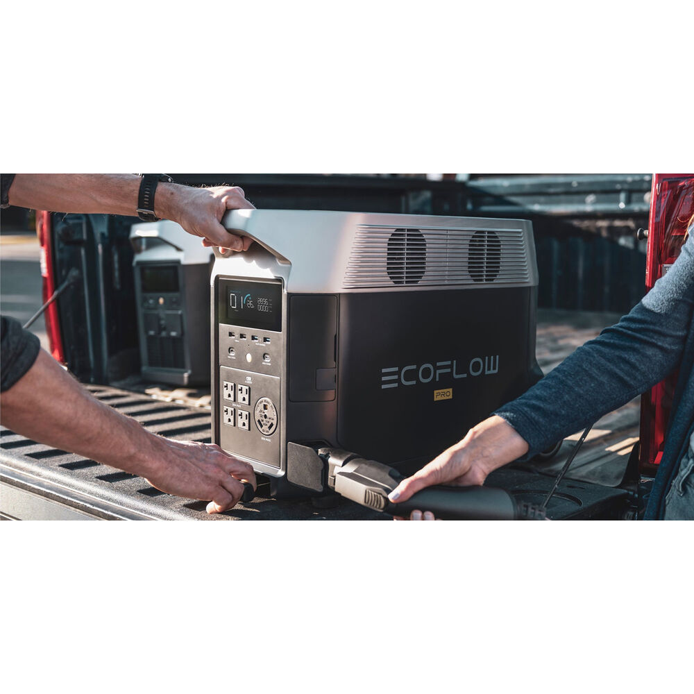 Aputure EcoFlow DELTA Pro 3600W Portable Power Station - Solar Generator for Home Backup, Camping & Outdoor Adventures