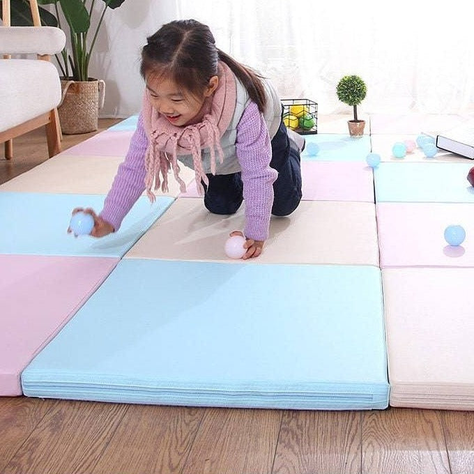 Non-Toxic Baby Play Mats - 4cm Thick Foam Tiles for Crawling & Learning - Soft Floor Mat for Nursery, Playroom & Daycare - Safe & Washable Baby Activity Mat
