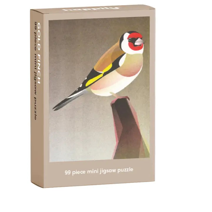 Gold Finch 99 Piece Mini Jigsaw Puzzle for Kids & Adults - Fun Educational Toy for Family Game Night, Classroom Activities & Stress Relief