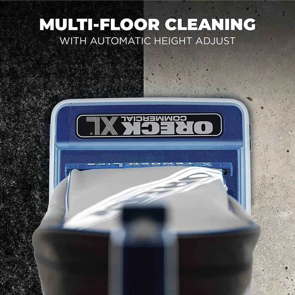 Oreck XL Commercial Vacuum - Powerful for Carpets & Hard Floors | Lightweight & Auto-Adjust | Office & Home Use