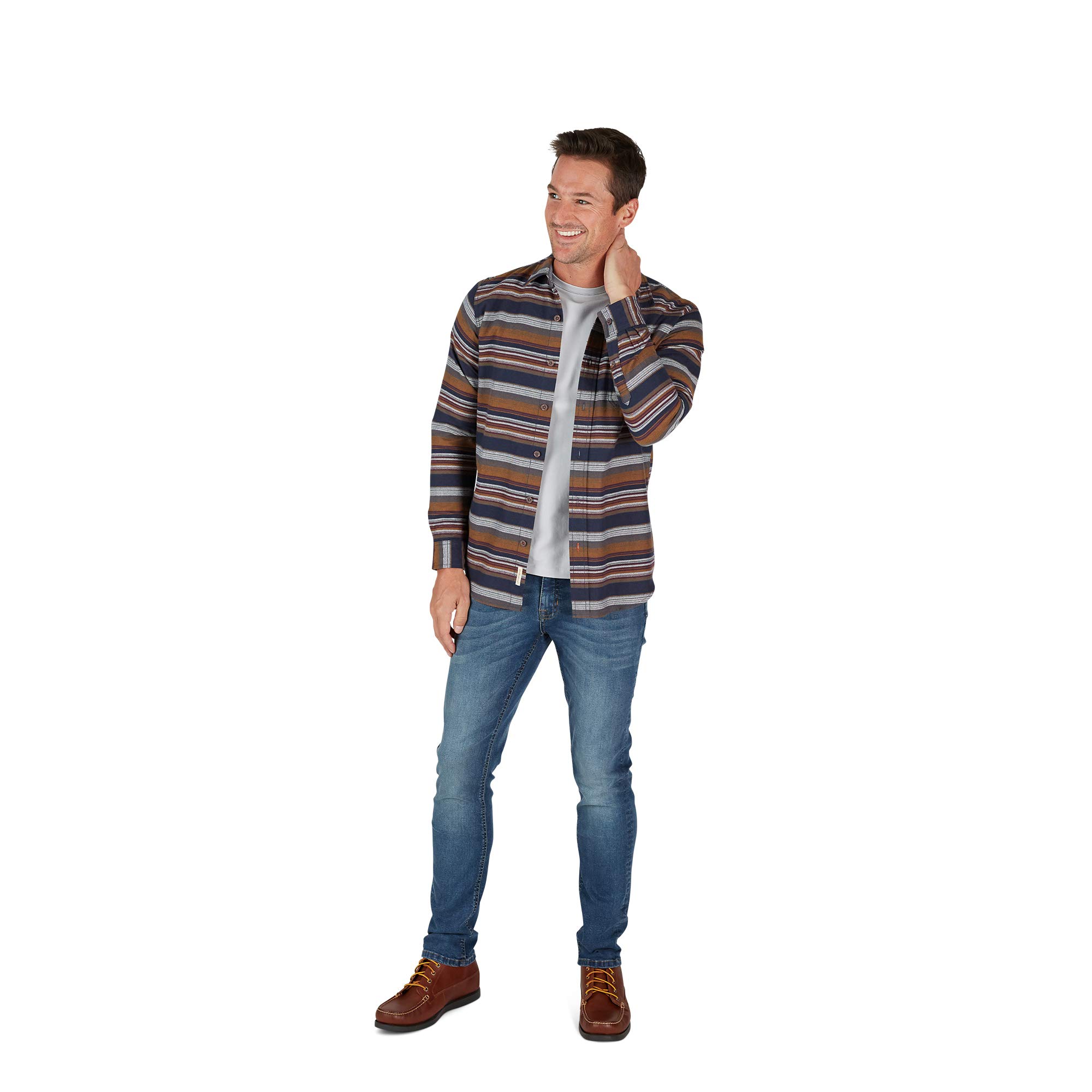 Vintage Men's Weatherproof Jeans | Super-Soft Stretch Denim Pants | Slim Fit Blue & Black Jeans for Casual Wear & Outdoor Activities
