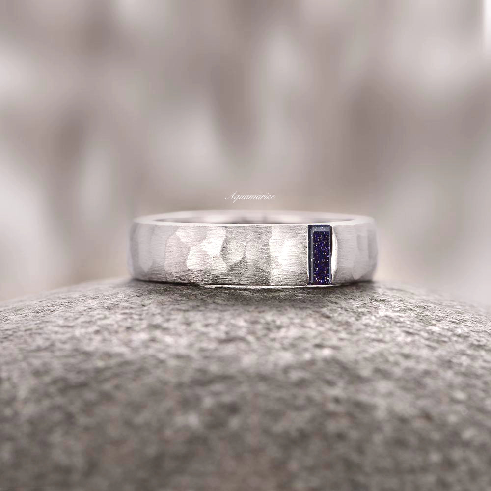 Starry Night Wedding Band - 925 Sterling Silver Ring for Women & Men - Perfect for Engagement, Anniversary & Romantic Gifts