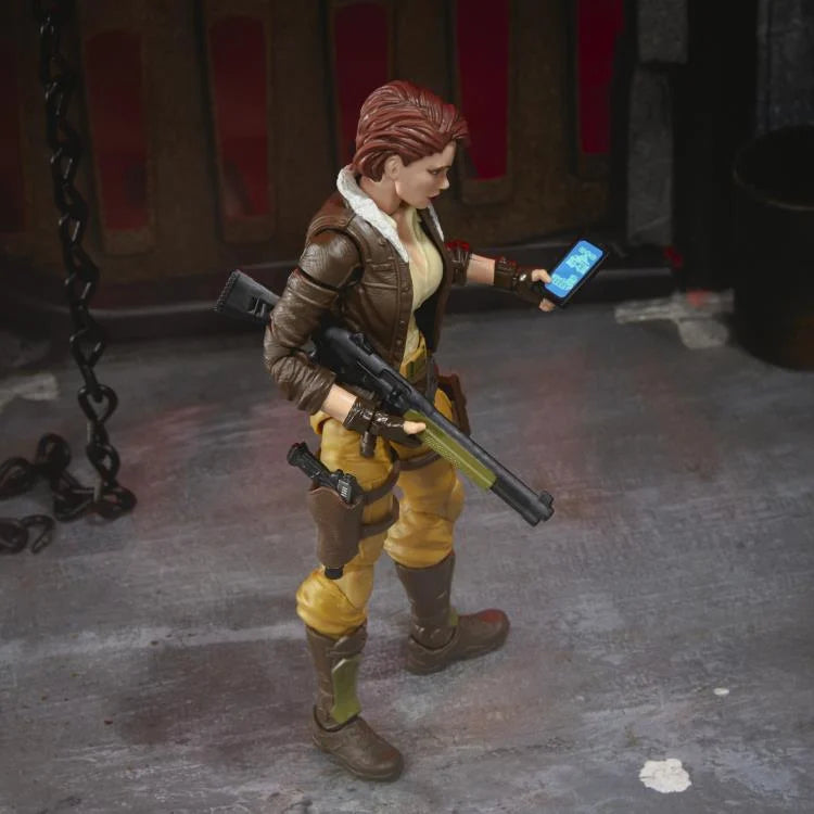 G.I. Joe: Classified Series Courtney Cover Girl Krieger Action Figure - Collectible 6-Inch Military Toy for Display & Play | Perfect for Fans, Collectors & Battle Scenes