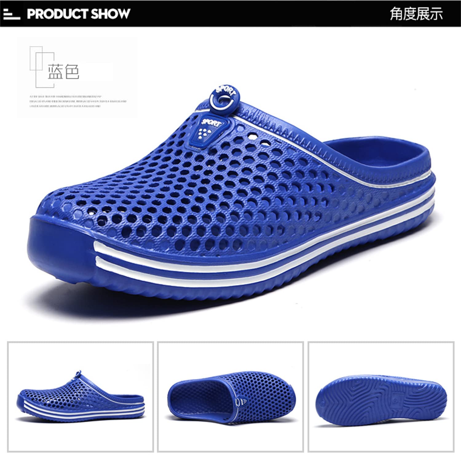 **MDPCX Women's Garden Clogs - Breathable Water Shoes for Beach, Bathing, Walking & Travel - Comfortable Slip-On Slippers for Home & Outdoor Use**