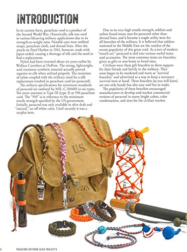 Paracord Outdoor Survival Gear Kit - DIY Rope Crafting Essentials with Step-by-Step Guide Book for Camping, Hiking & Emergency Preparedness