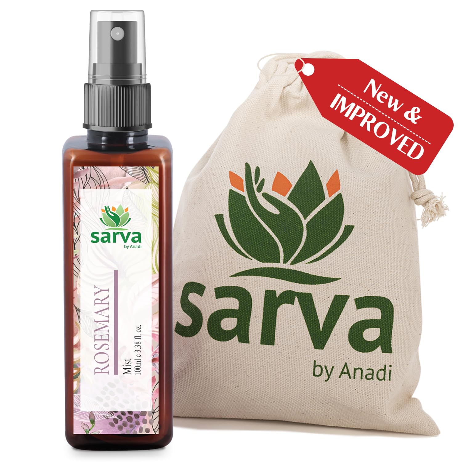100% Pure Natural Rosemary Water Spray for Hair Growth & Scalp Care | Hydrosol Hair Mist to Strengthen Hair, Reduce Itching & Breakage | Controls Hair Fall for Men & Women | 100ml | Perfect for Daily Hair Routine, Travel & Salon Use
