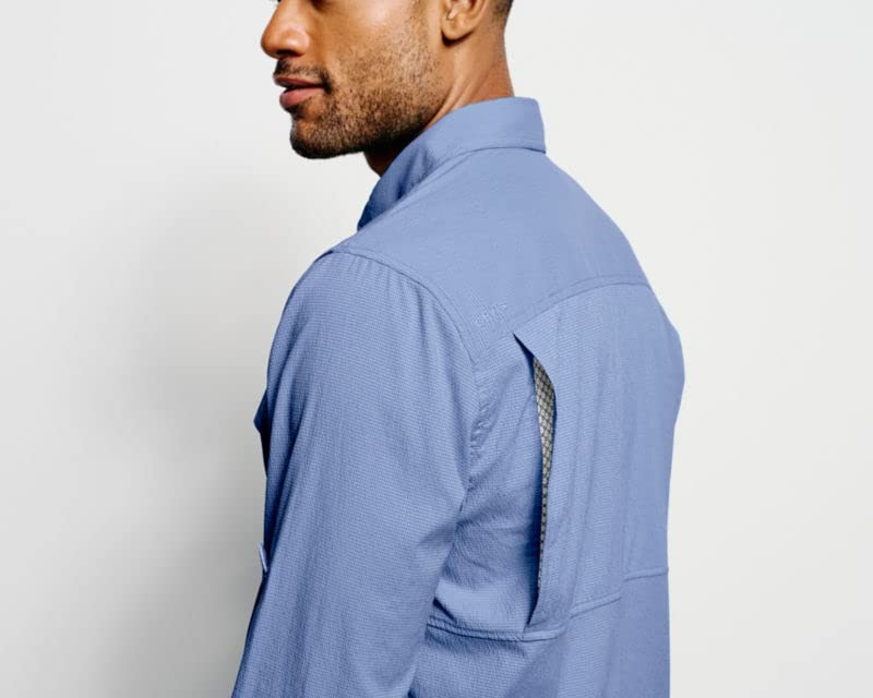Orvis Men's Open Air Caster Long-Sleeved Shirt - Breathable Quick-Dry Fishing & Outdoor Shirt with UPF Protection for Hiking, Camping & Summer Adventures