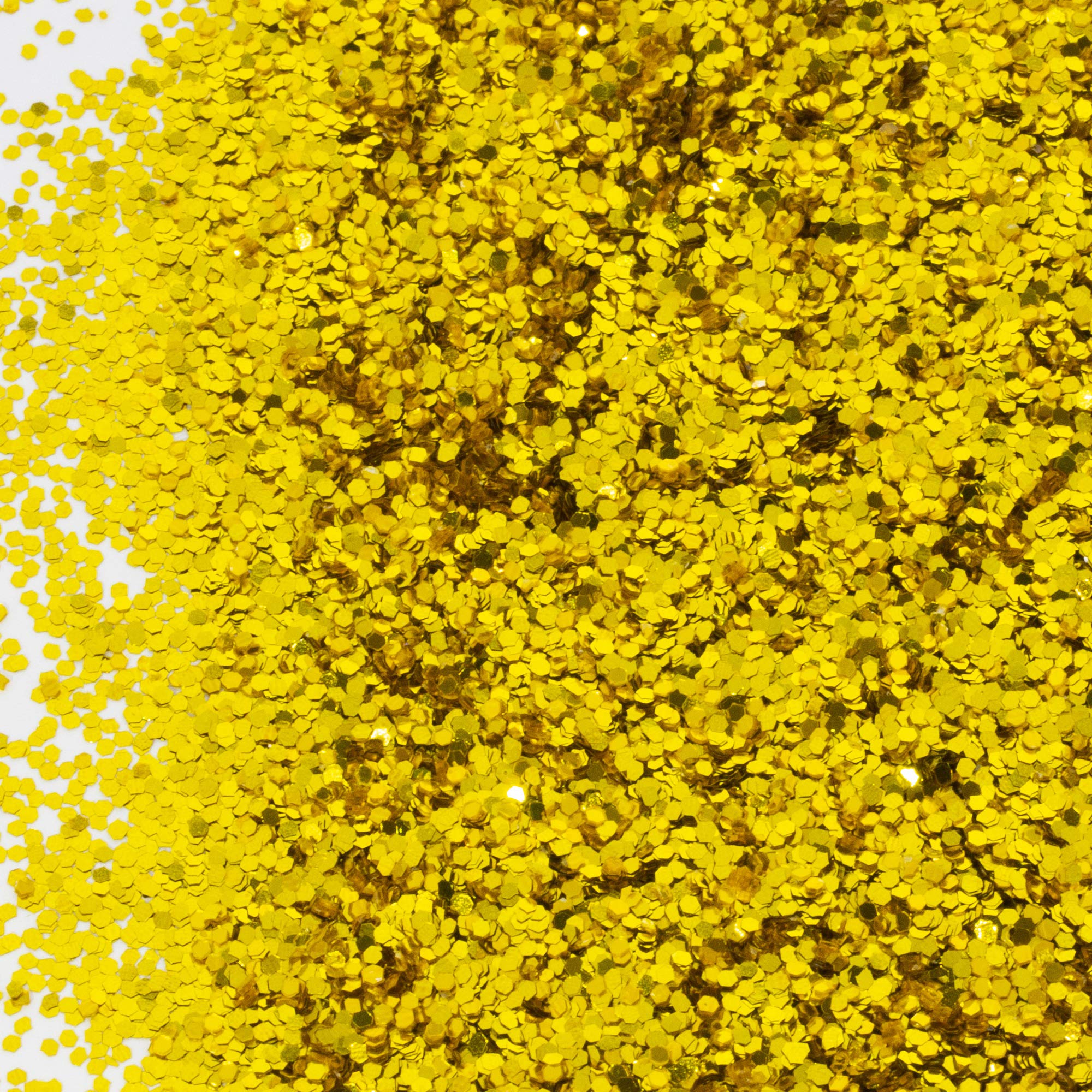 BAZIC 1 LB Gold Glitter Shaker - Metallic Sparkling Powder for Slime, Crafts, Nail Art, Body Paint & Halloween Makeup | Bulk 12-Pack for DIY Projects, Party Decorations & Creative Arts