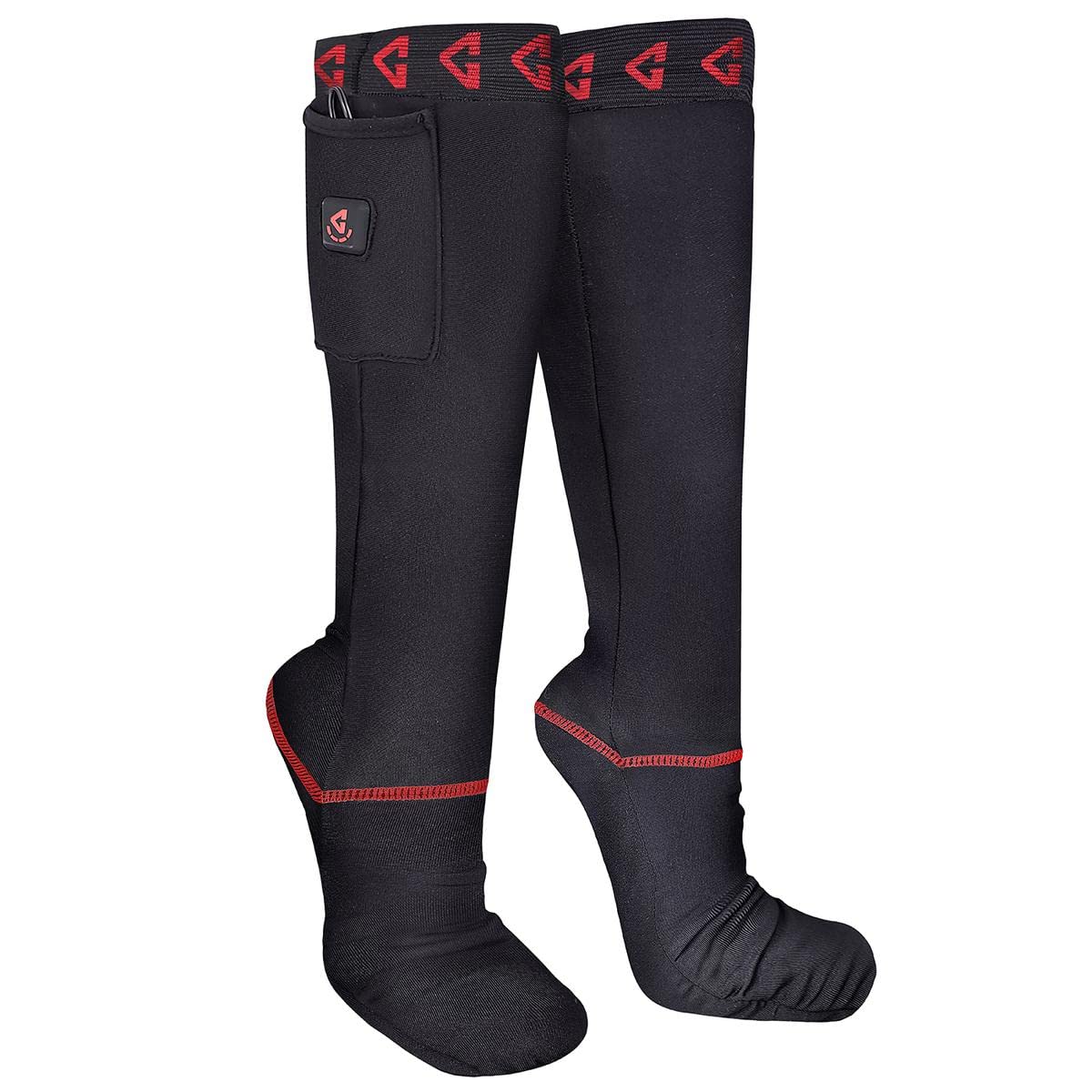 Gerbing 7V Battery Heated Socks - Rechargeable Electric Foot Warmers for Men & Women | Thermal Sock Liners for Winter Sports, Hunting, Fishing, Skiing & Camping | Stay Warm in Cold Weather Outdoor Activities