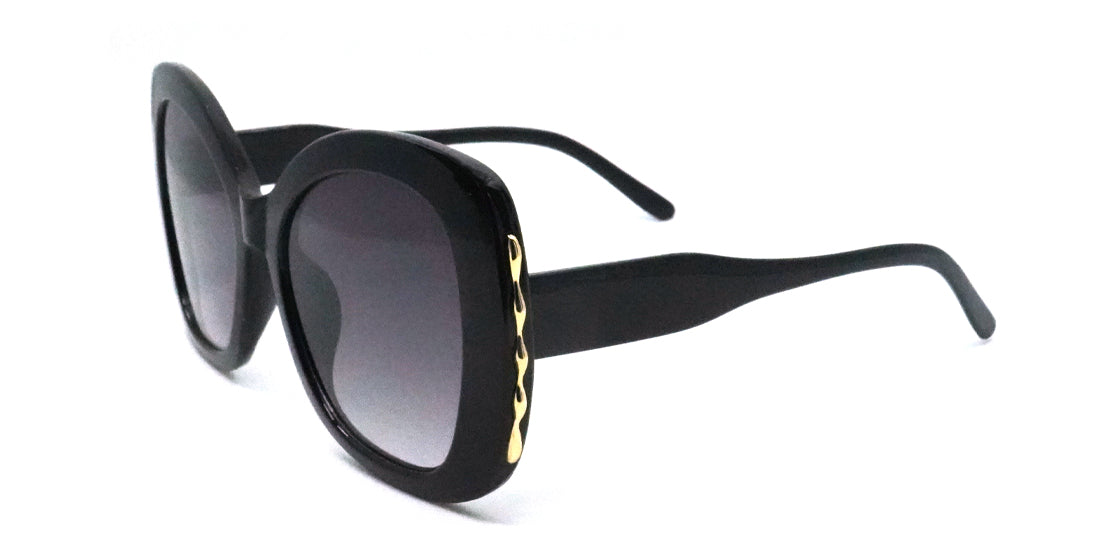 Trendy Polarized Sunglasses P6566 - UV Protection, Lightweight & Stylish for Men & Women - Perfect for Driving, Beach & Outdoor Activities
