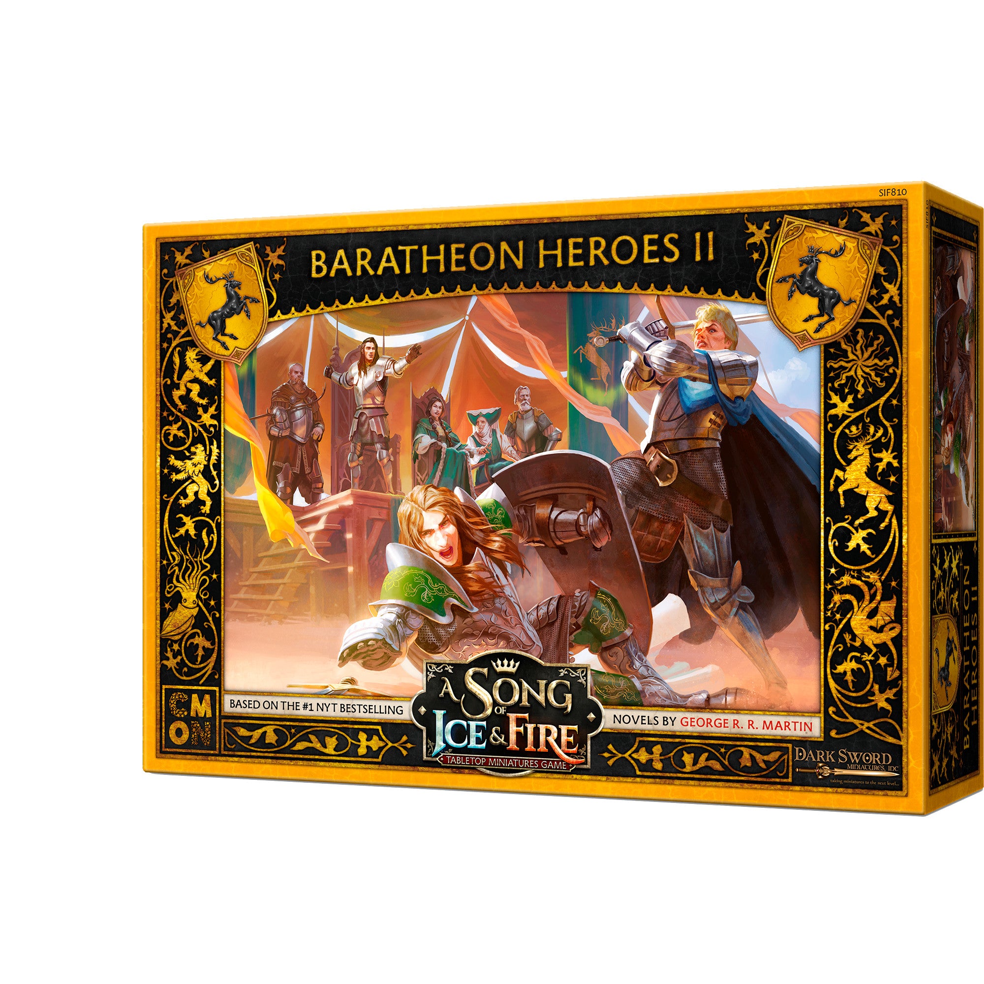 Game of Thrones Baratheon Heroes 2 Action Figures - Collectible SIF Series for Fans & Gift Giving | Display for Home, Office & Game Room Decor
