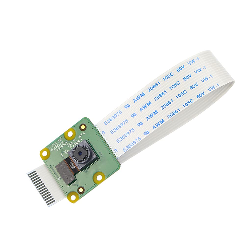 GMBYLBY 1080P Day Night Security Camera with Adjustable Focus - 8MP Light-Sensitive Sensor for Raspberry Pi 4B/3B+ (V2 Module) - Ideal for Home Surveillance, DIY Electronics & Night Vision Projects