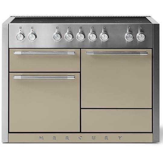 AGA 48-Inch Mercury Induction Range with True European Convection - Professional Gas Cooktop with 5 Burners & Self-Cleaning Oven - Perfect for Home Chefs & Modern Kitchens