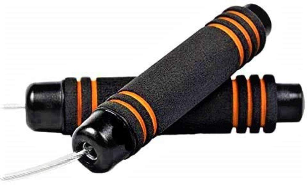 Adjustable Speed Jump Rope for Adults - Tangle-Free Fitness Rope with Memory Foam Handles & Ball Bearings - Ideal for Men & Women Workouts, Cardio Training, and Home Gym Exercises