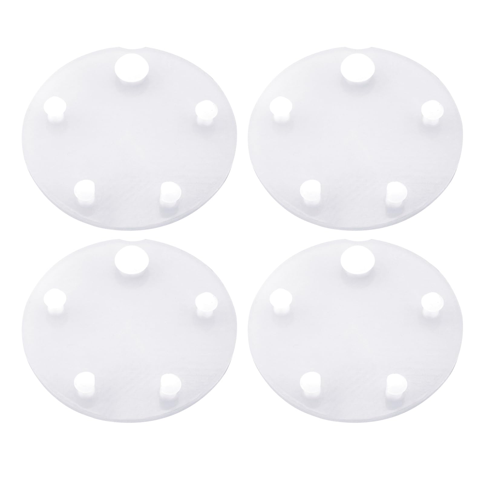 4-Pack Silicone Toilet Tank Flapper Seal - Compatible with Vormax & American Standard 7381424-100.0070A Toilets - Durable Bathroom Repair Kit for Leak Prevention - Perfect for Home Improvement and DIY Plumbing Projects