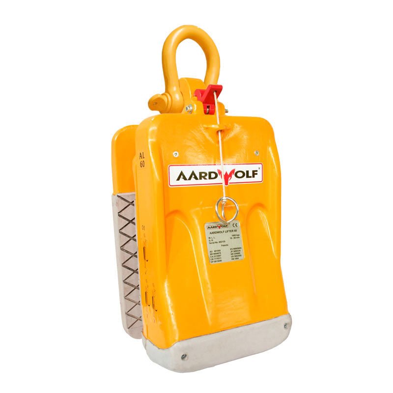 Aardwolf Slab Lifter 60 with Rollers - Heavy Duty Stone Slab Handling Equipment for Construction and Landscaping Projects