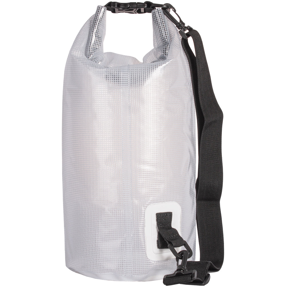 10L Waterproof Dry Bag - Lightweight & Clear for Camping, Hiking, Kayaking - Keep Gear Dry in Any Weather