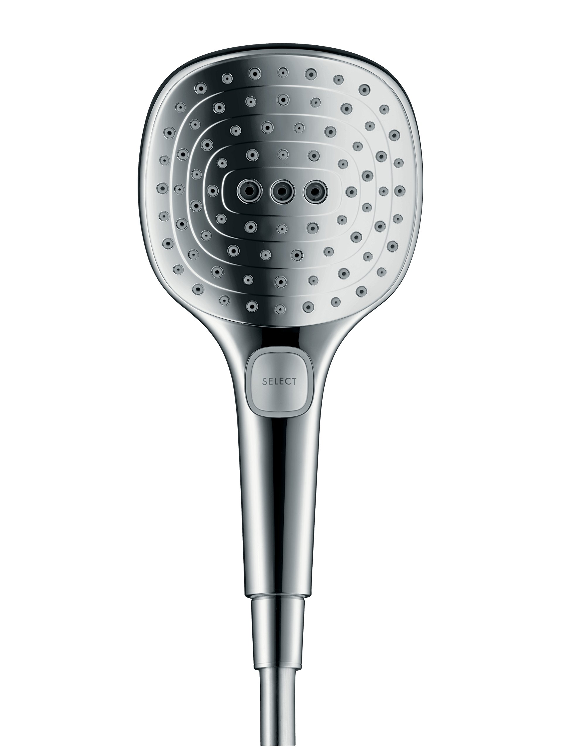 Hansgrohe Raindance Select E 120 3-Jet Shower Holder Set with 160 cm Shower Hose - Modern Bathroom Upgrade for Spa-Like Shower Experience