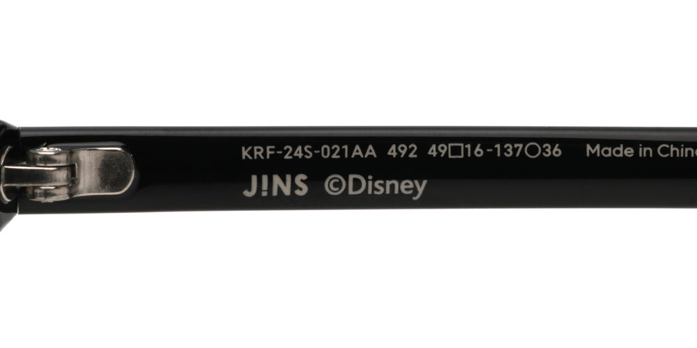 JINS x Disney Mickey & Minnie Kids Eyeglasses Frame 021 492 - Stylish & Comfortable Eyewear for School, Reading & Daily Wear