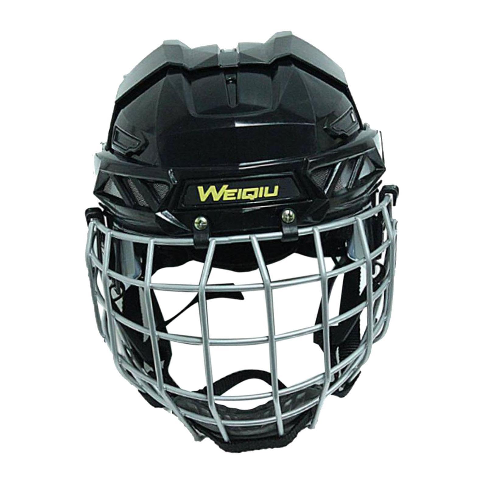 DYNWAVE Adjustable Ice Hockey Helmet - Professional Hockey Equipment for Training & Matches - Protective Headgear for Ice Skating, Youth & Adult Hockey Players
